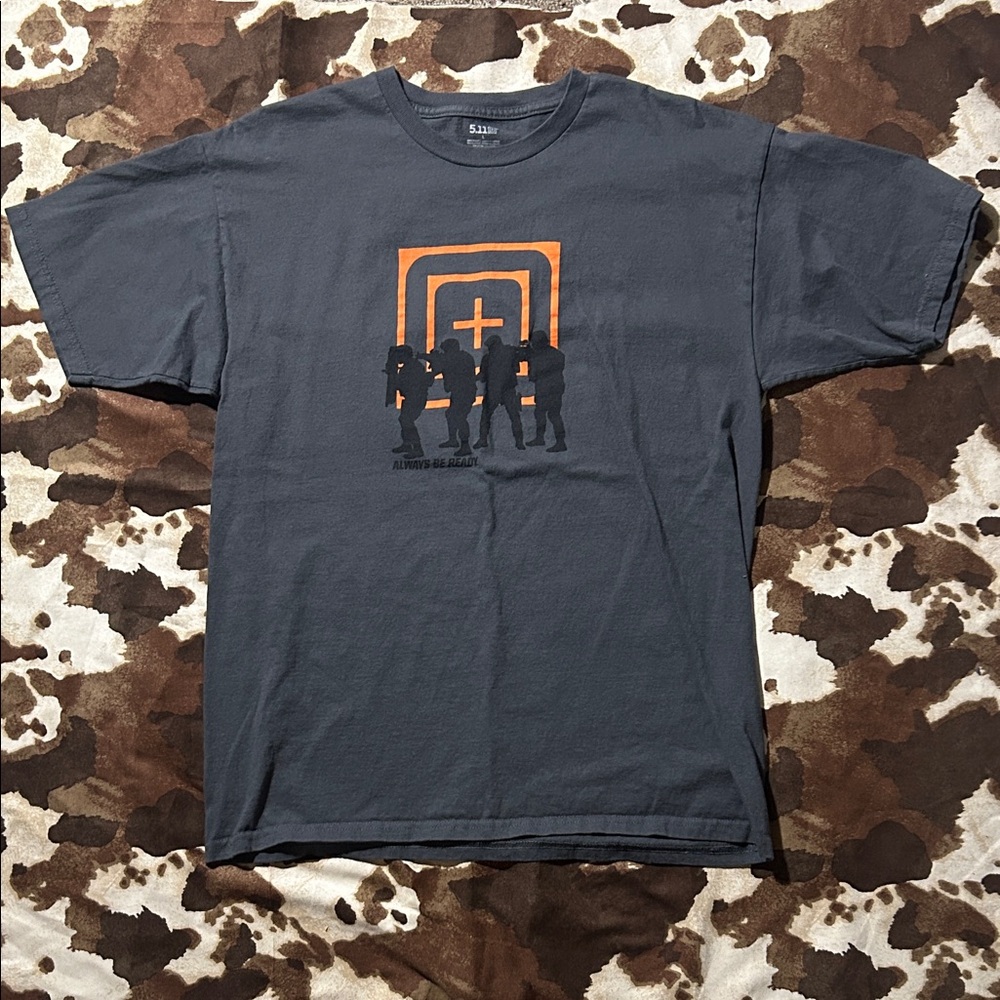 5.11 Tactical Grey Short Sleeve Tee